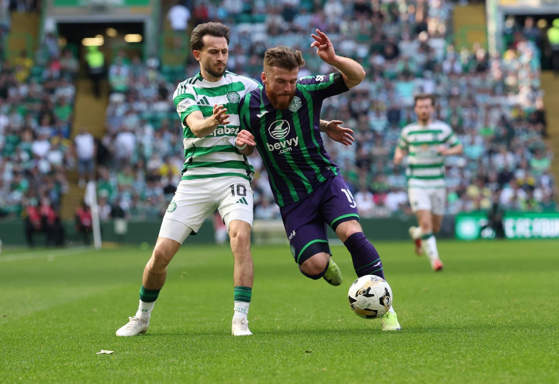 ‘Instigator’ &ndash; Celtic vs Hibs referee hammered over Nicolas Kuhn Parkhead flashpoint