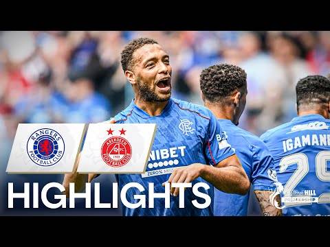 Rangers 4 &ndash; 0 Aberdeen | Rangers Hit FOUR Past Dons To End Winless Streak | William Hill Premiership