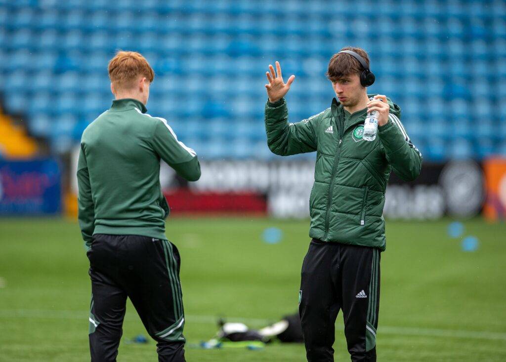 Rocco Vata Spotted at Celtic Park