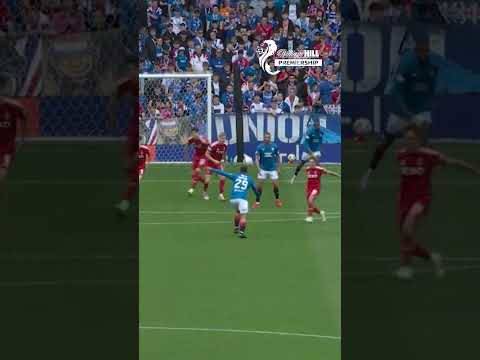 What A Volley From Hamza Igamane!