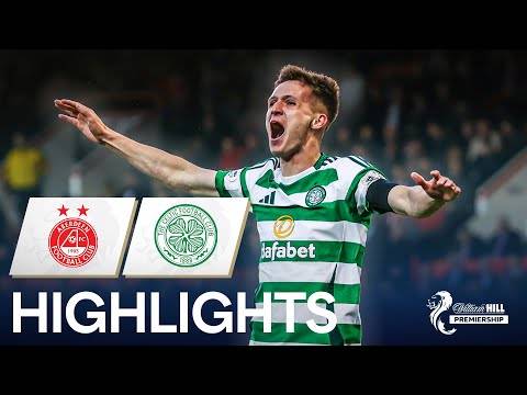 Aberdeen 1-5 Celtic | Kenny Scores On Debut As Celtic Hit FIVE Past Dons | William Hill Premiership