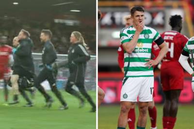 Aberdeen vs Celtic SUSPENDED due to medical emergency in crowd as players raise the alarm