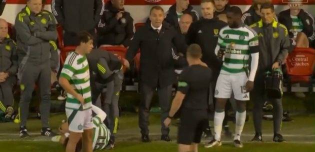 Brendan Rodgers calls out head loss tackle from Aberdeen player