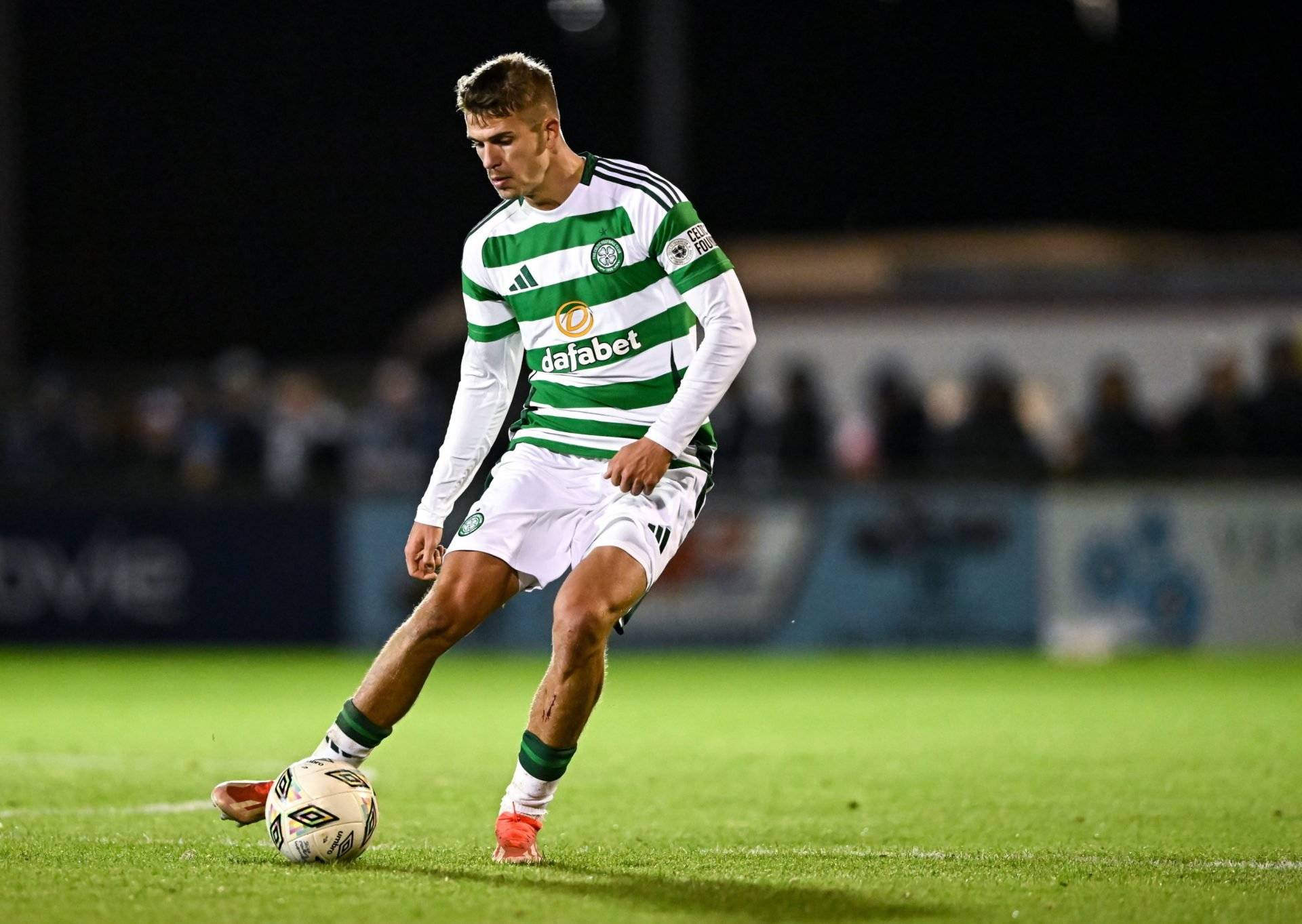 Celtic fans make their feelings clear on Maik Nawrocki after his performance against Aberdeen