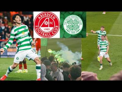 Crazy Away Day!! Aberdeen V Celtic 1-5 (Highlights)!!!
