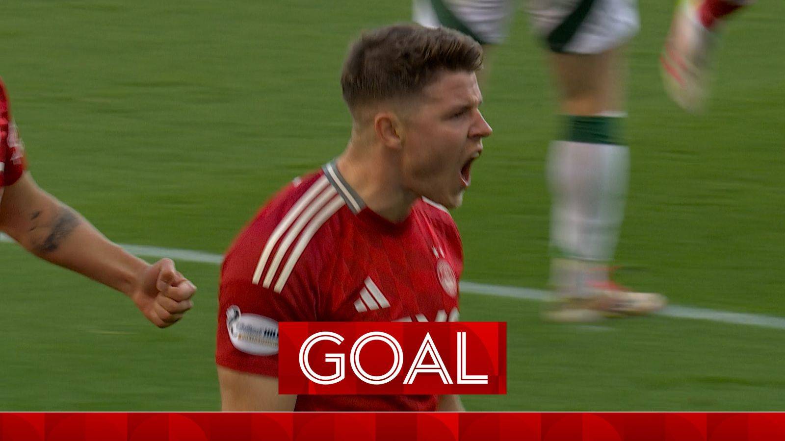 Nisbet’s brilliant header puts Aberdeen level!