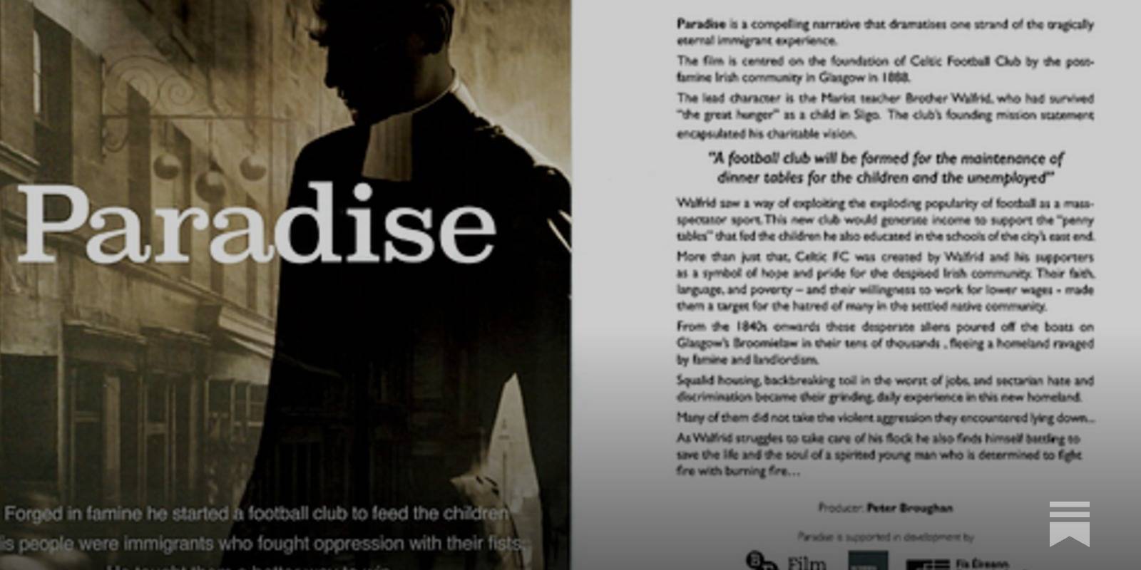 Paradise &ndash; The Celtic origin movie