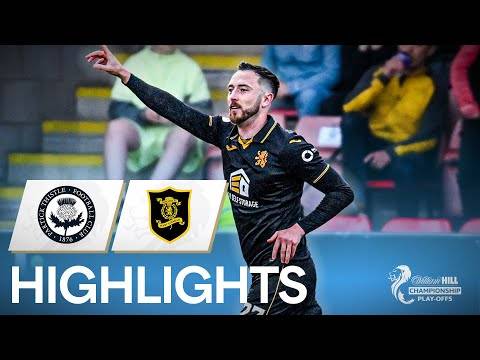 Partick Thistle 0-2 Livingston | Livi Take Two-Goal Lead In Semi-Final! | William Hill Championship