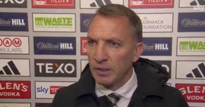 Raging Brendan Rodgers accuses Aberdeen sinner of ‘losing his head’ as Celtic sweat over X-rated Hatate flashpoint