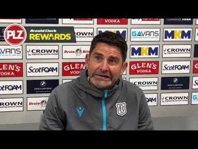 Was it a penalty?! | Dundee assistant manager Stuart Taylor grilled after 1-1 Ross County draw