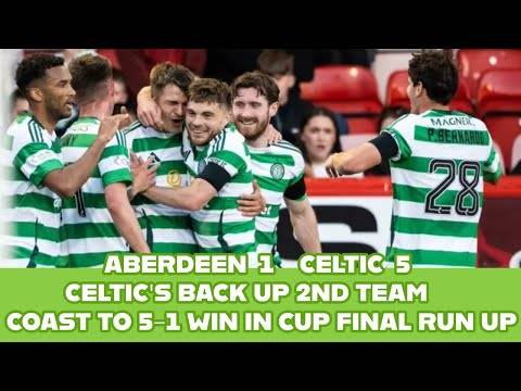 Aberdeen 1 CELTIC 5: CELTIC 2nd Team Too Good For AWOL Aberdeen!!