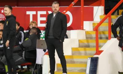 Aberdeen fans react to Celtic hiding – Jimmy Thelin ‘needs to find answers’; Graeme Shinnie ‘cannot be LB’ for Scottish Cup final