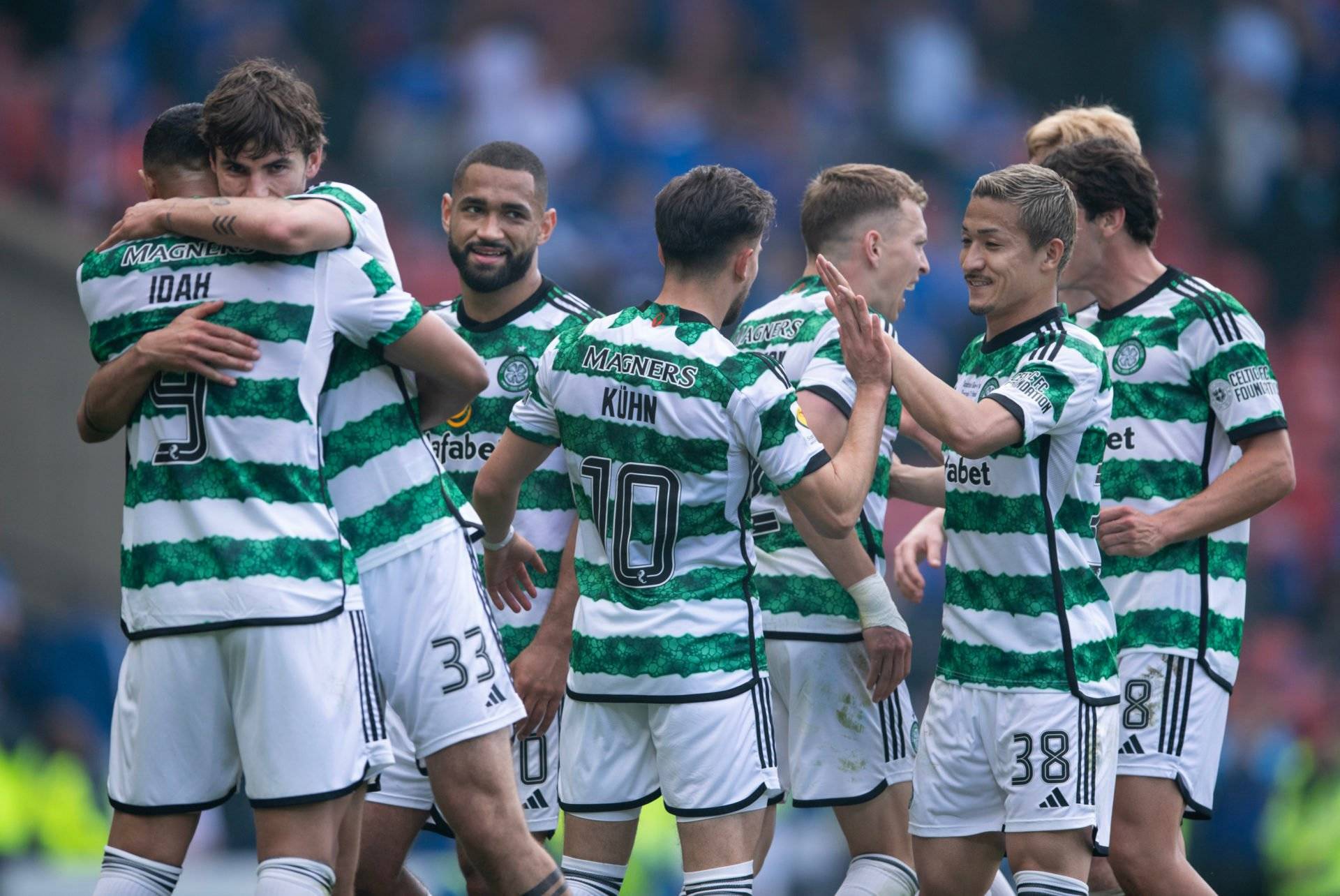 Adam Idah shares what was ‘weird’ as he celebrated his Scottish Cup final goal for Celtic vs Rangers