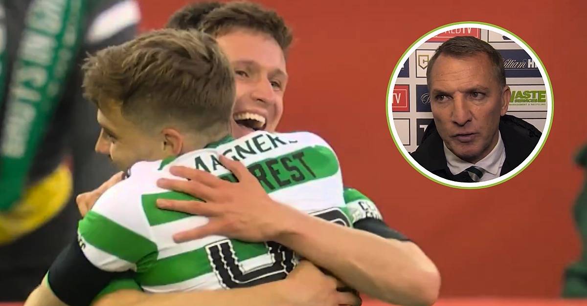 Brendan Rodgers' Johnny Kenny Praise Was Hugely Encouraging After Celtic Goal