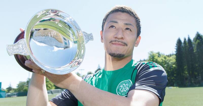 Daizen Maeda scoops another Celtic award as he drops future hint with trophy cabinet running out of space