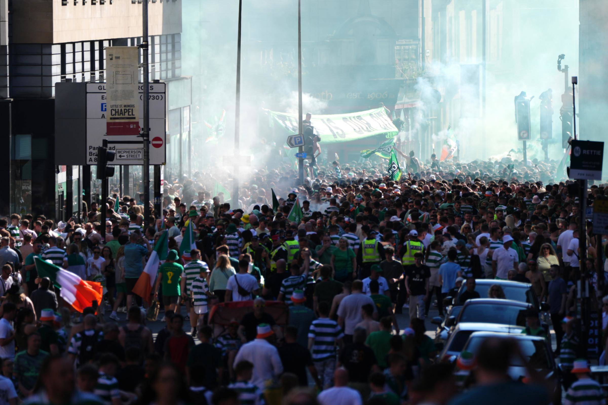 Celtic release statement on Trongate title party, tried talks for alternatives