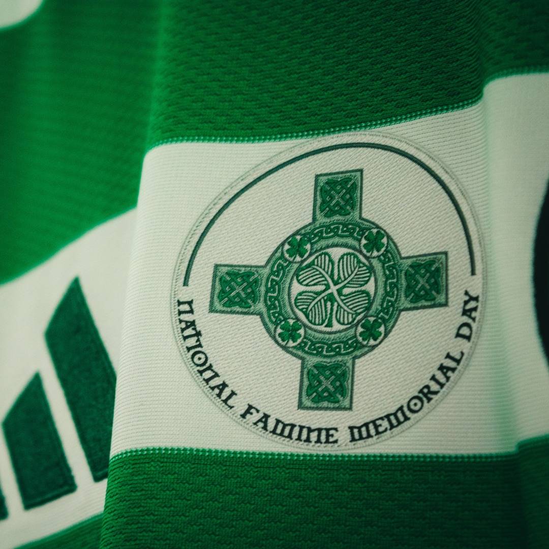 Famine Memorial Shirts will be auctioned in support of Celtic FC Foundation