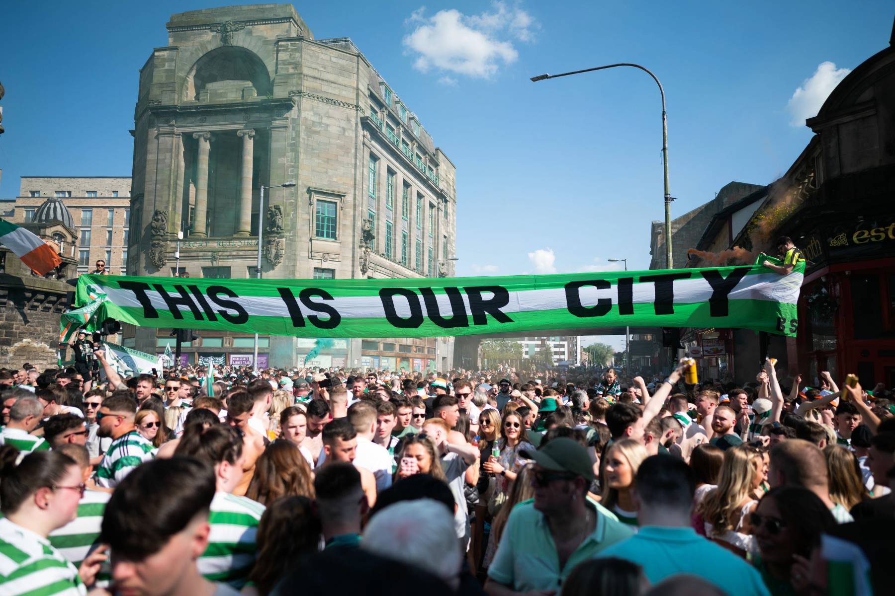 It’s a nightmare, it’s not safe: Trongate residents braced for Celtic title party
