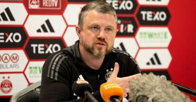 Jimmy Thelin declares Aberdeen goal achieved as Swede tells punters to ‘zoom out’ and see bigger picture