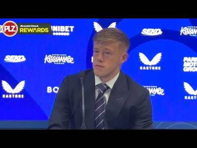 Rangers’ standards MUCH HIGHER than Aberdeen’s I Full Connor Barron Press Conference