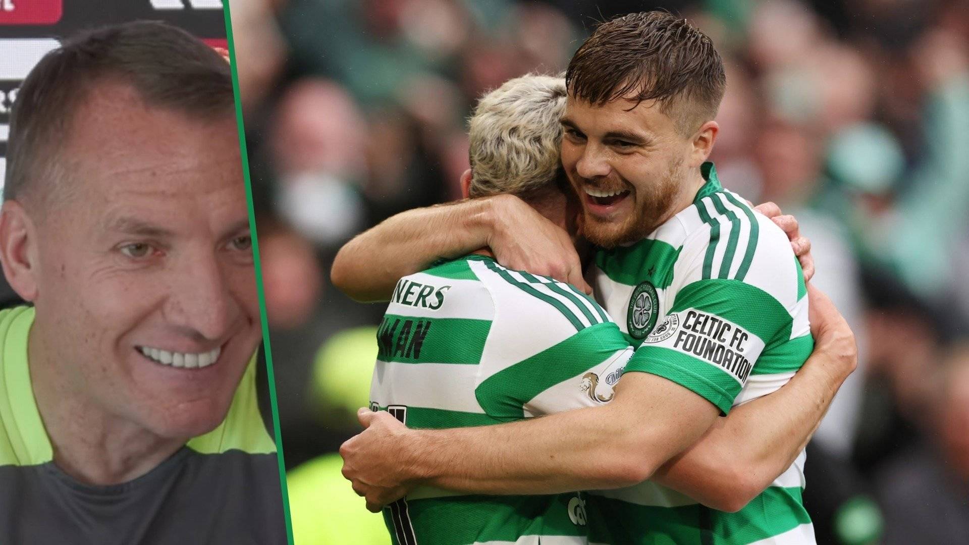 Watch class Brendan Rodgers reaction to reporter’s James Forrest ‘penalties and free-kicks’ poser