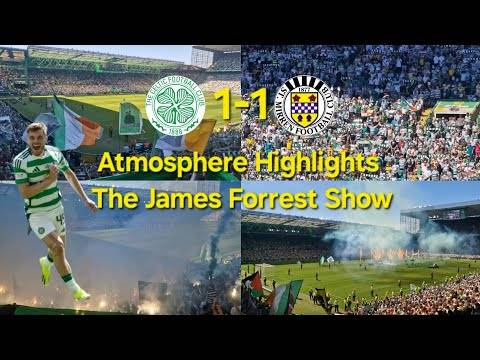 Celtic 1-1 St Mirren | Trophy Day & James Forrest Show | Atmosphere Highlights