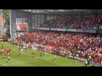 Dundee United Fans Pitch Invasion