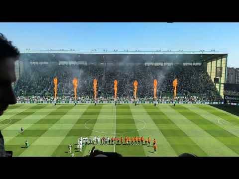 Easter Road’s Epic Pyro Display | Hibernian vs Rangers