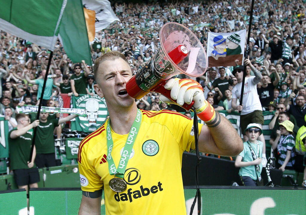 Joe Hart Hails James Forrest After Historic Celtic Goal