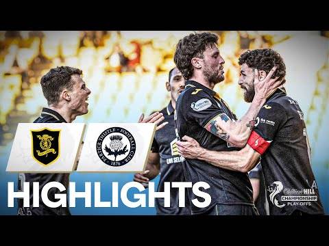 Livingston 2-0 Partick Thistle | Livingston Reach Play-Off Final! | William Hill Championship
