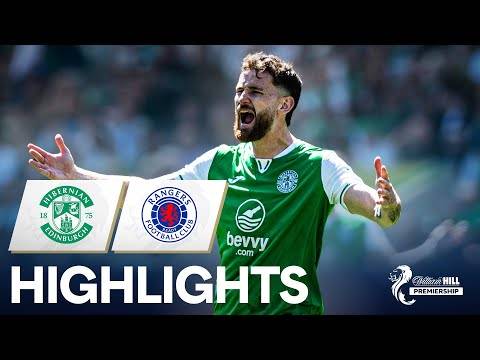 Hibernian 2-2 Rangers | Hibs Twice Come From Behind To Earn Point | William Hill Premiership