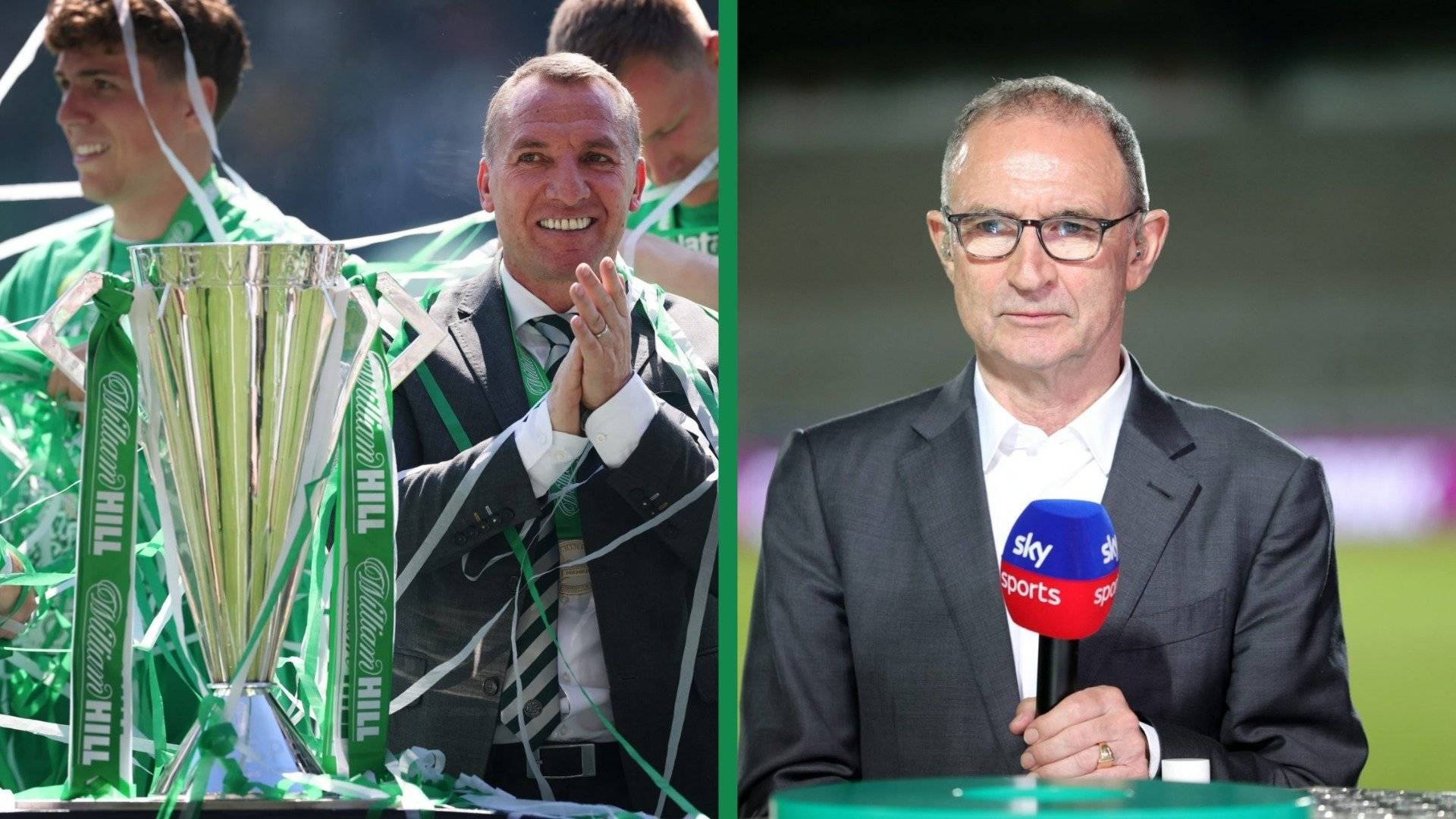 Martin O’Neill says there’s something about Celtic’s title win Brendan Rodgers ‘would never have thought of’