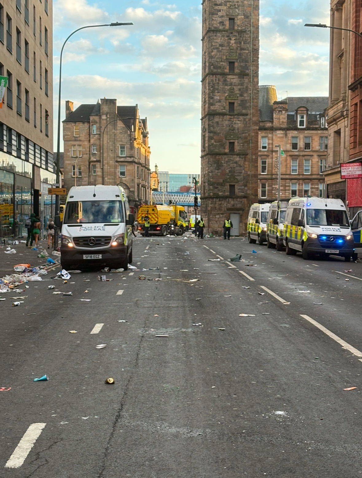 Police Scotland Release Statement After Celtic’s Trongate Title Party