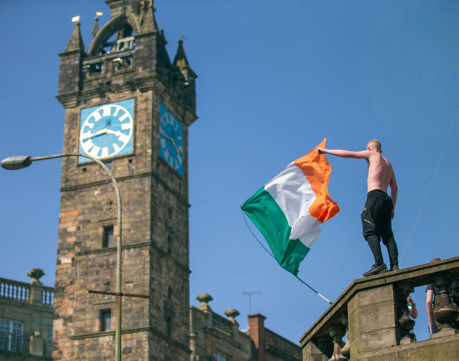 Video: Drone Footage Captures Stunning Scenes as Thousands of Celtic Fans Celebrate in Trongate