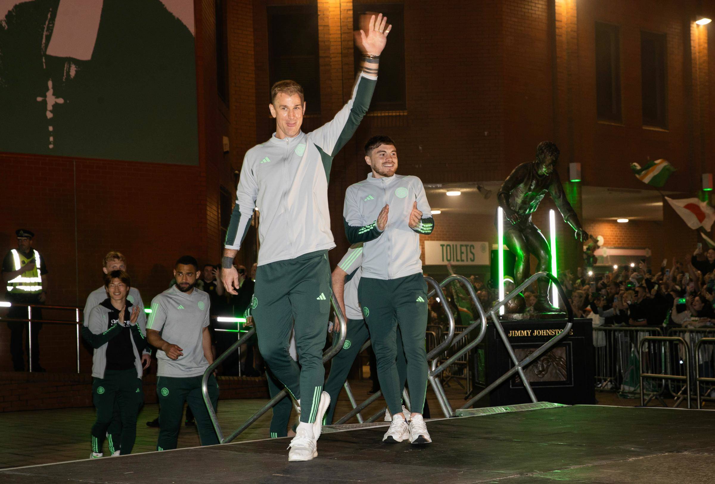 Watch: Joe Hart’s priceless reaction to James Forrest’s big Celtic moment