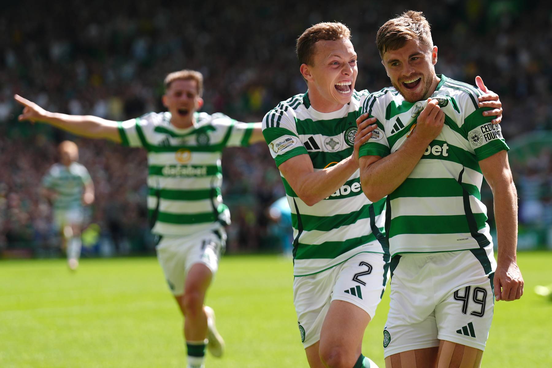 Alistair Johnston on his wedding day nerves and a Celtic marriage made in heaven