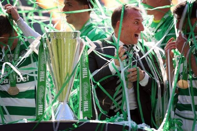 Brendan Rodgers on chance to become first Celtic manager to win three trebles