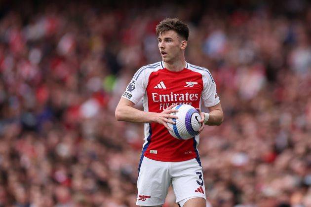 Celtic bound Kieran Tierney given fabulous Arsenal send-off