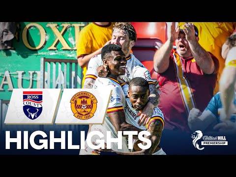 Ross County 1-1 Motherwell | County In Relegation Play-Off After Draw | William Hill Premiership