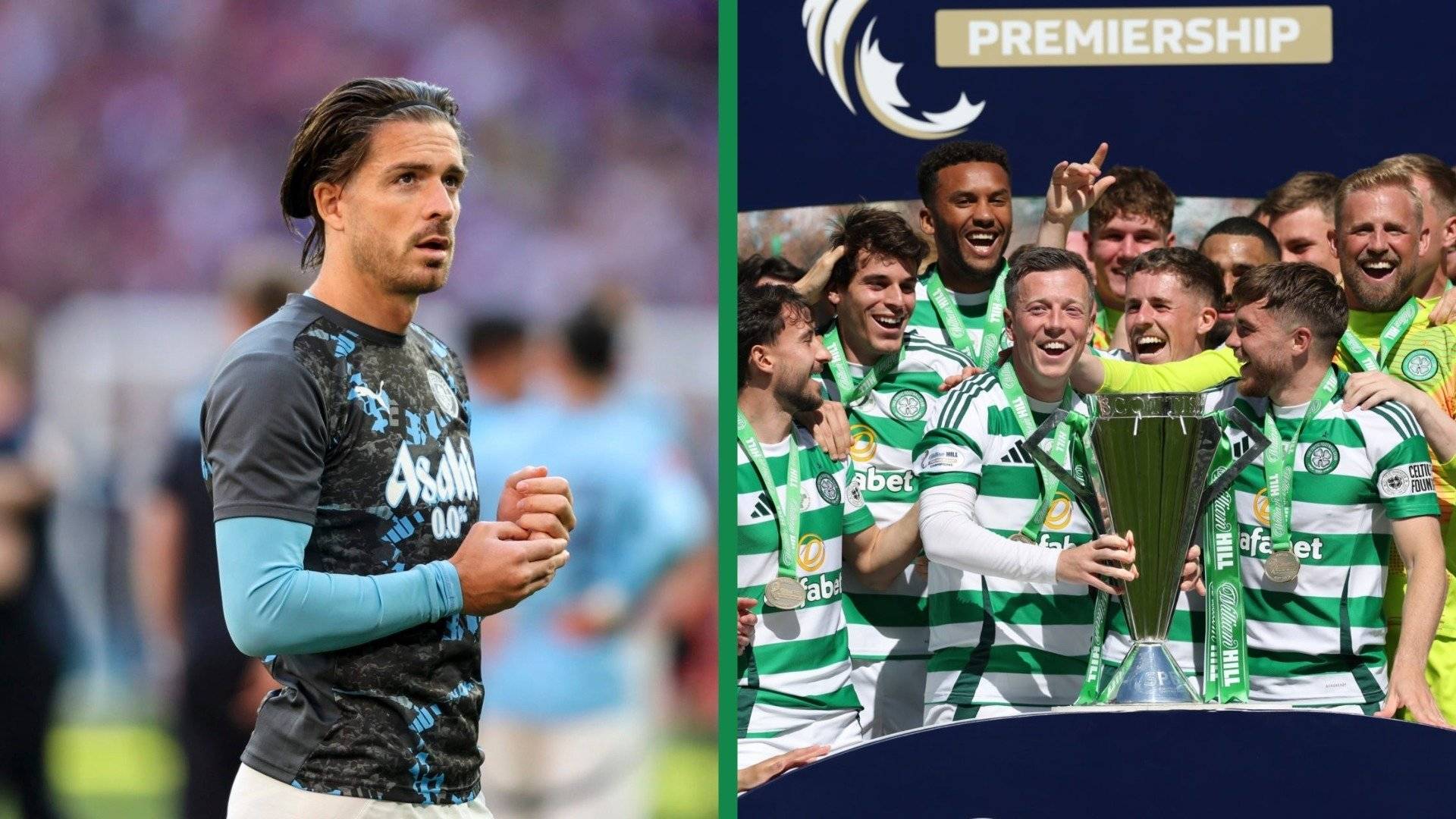 ‘Top’ &ndash; Jack Grealish lauds Celtic star after he wins his first Premiership title in Glasgow