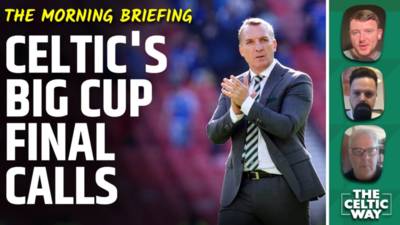 Celtic’s big Scottish Cup final calls assessed as McArdle impresses the skipper