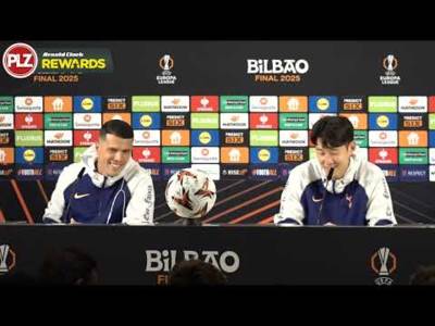 Pedro Porro and Son Heung-min Press Conference | Tottenham vs Man United Europa League Final!