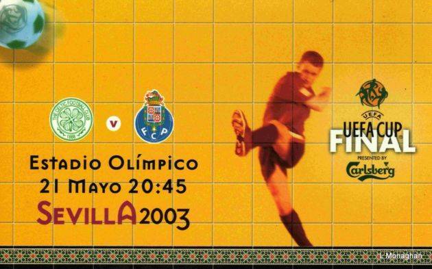 Seville Photos and Celtic Stories from 2003 UEFA Cup Final
