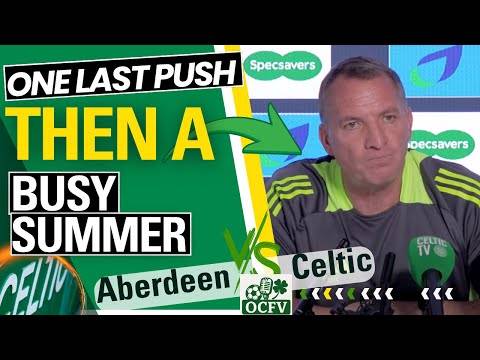 Aberdeen vs Celtic Scottish Cup and TAYLOR CONTACT TALKS