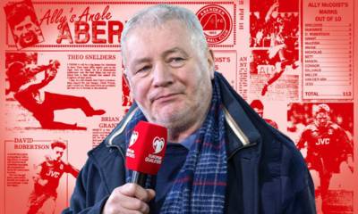 Ally McCoist’s incredibly honest pre-match ratings of Aberdeen and Celtic ahead of 1990 Scottish Cup final