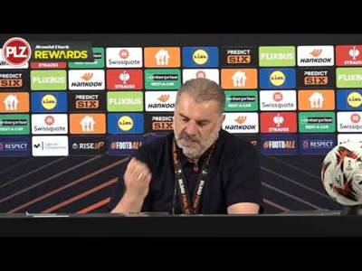 Ange Postecoglou FULL Press Conference following Europa League WIN!
