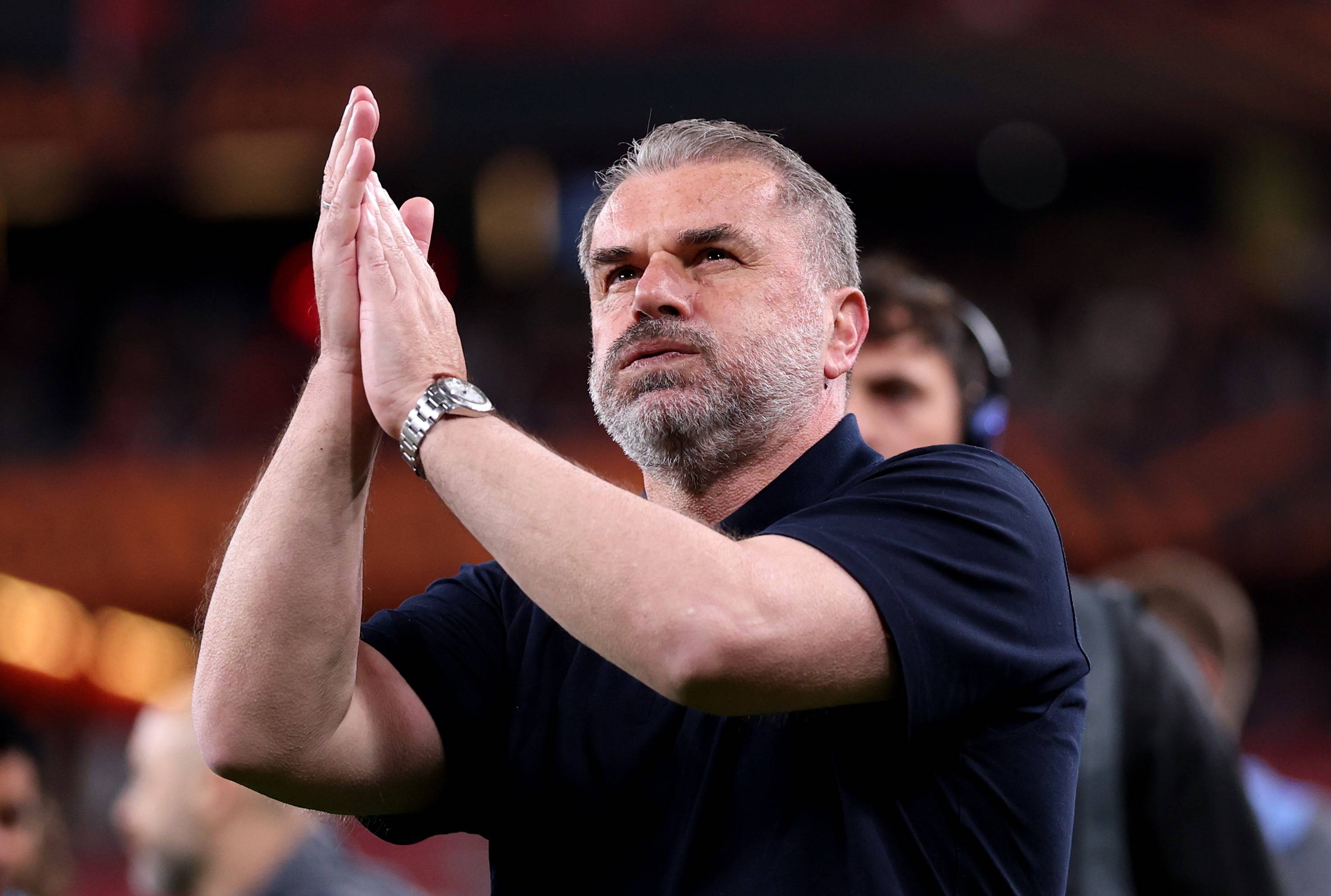 Ange Postecoglou gives Celtic hero a shout out at Europa League final as mention leaves pundits chuckling