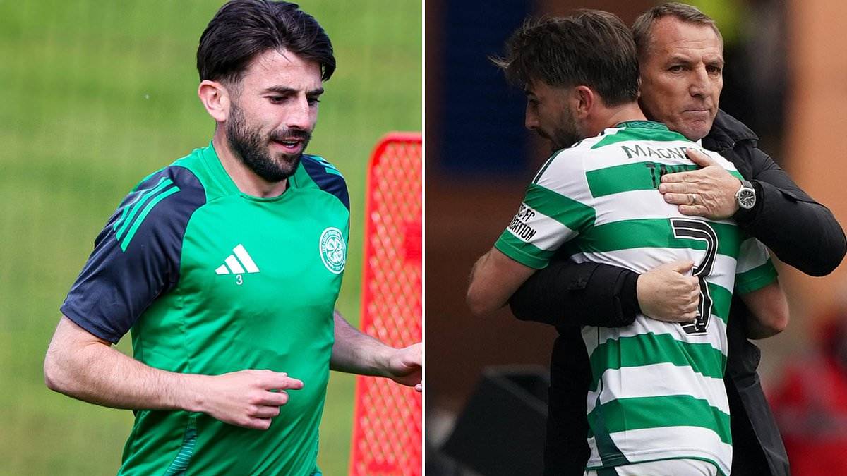 Brendan Rodgers says ‘the door is not closed’ on Greg Taylor with Celtic defender’s future still uncertain