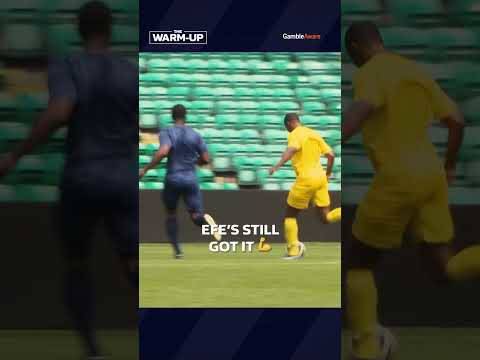 Efe Ambrose showed he’s still got it… and yes, he’ll still do a backflip without being asked