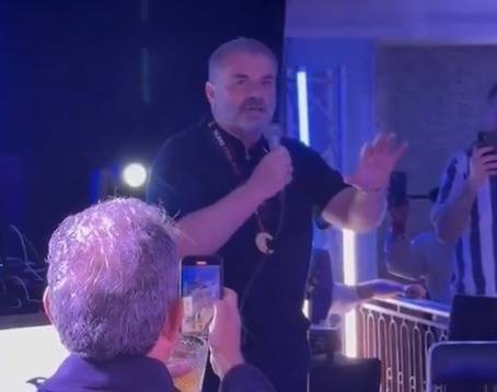 How Ange Postecoglou used motivational video to inspire Tottenham to UEL success as he delivers moving speech